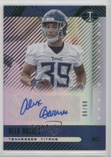 2019 Panini Illusions Rookie Signs Green 89/99 Alex Barnes #RS-ALB Auto nd3