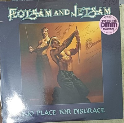 Flotsam and Jetsam No Place for Disgrace LP Elektra 07559-60777-12 Thrash vinyl