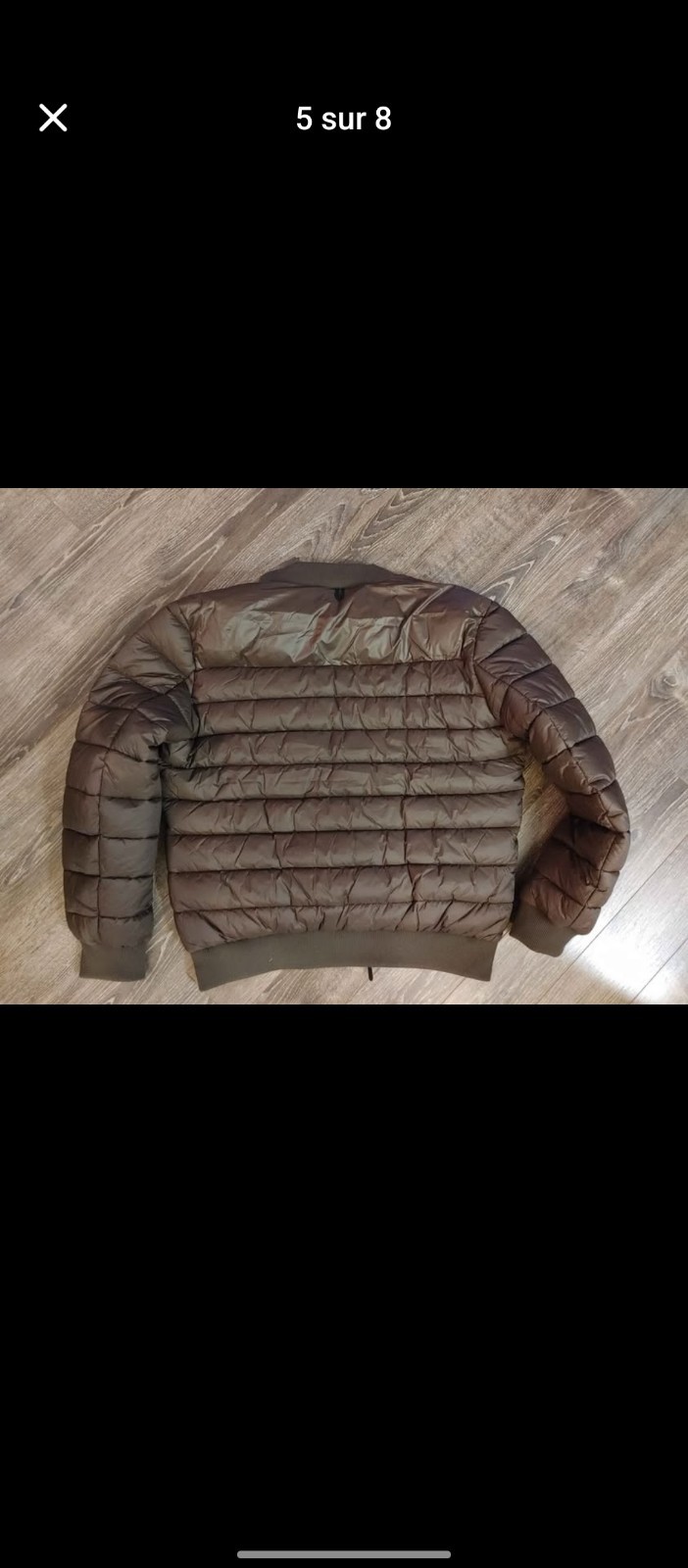 Rare Edition Rudsak Expresso Color Jacket Coat size L Top Quality Bomber image 5