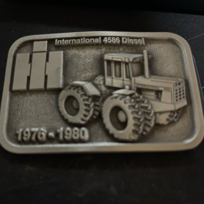 Vintage 1980 Limited Edition 93/750  International 4586 Diesel  Belt Buckle
