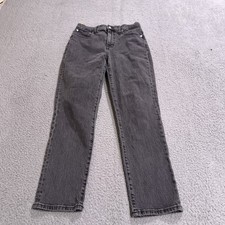 Madewell Jeans Womens 26 Black The Perfect Vintage Medium Wash High Rise Denim