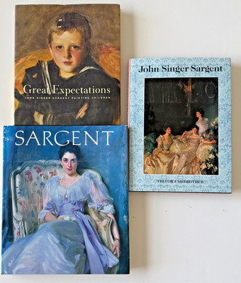 John Singer Sargent-Lot of 3 books