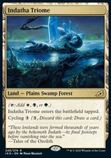 Magic/MTG Indatha Triome IKO-248 Rare Englisch Excellent