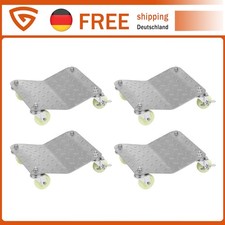 Rangierhilfe SATZ 4 Stk. Transportschale PKW Rolle je 680kg Rangierwagen KFZ