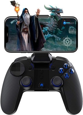 topp Gaming Smartphone Gaming Controller Wizard Android PC Controller schwarz