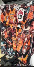 Tapis touffe KOBE BRYANT All Over personnalisé super doux / peluche moelleux zone détaillée