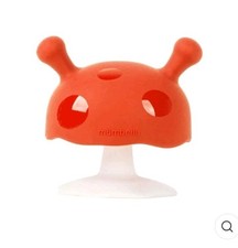 New Mombella MimiMushroom Soothing Teether SIZE: OS Baby 0M Orange