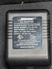BOSE AC OEM Adapter JOD-48U-08A 12Vac / 1.2A 263027 Power Supply Fast Shipping