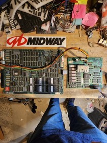 MORTAL KOMBAT 2 PLUS + PCB JAMMA ARCADE BOARD 8 MEGABYTE SET WORKING!!! MIDWAY 