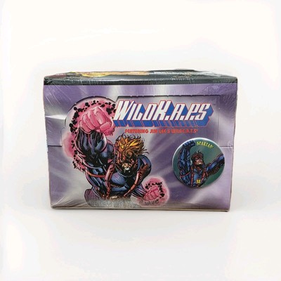 Wildstorm Featuring Jim Lee Wild K.A.P.S 1994 Comic Card 24 Packs Fac New Sealed