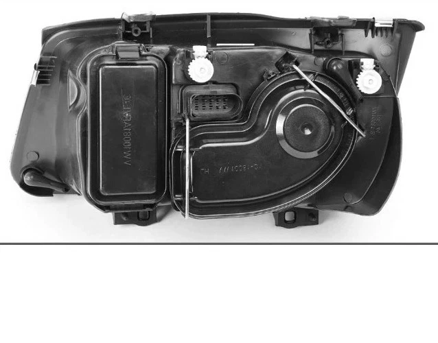 PARA VW JETTA 1999-2005 CARCASA CROMADA LADO DERECHO ESTILO FÁBRICA FARO Foto 2 de 4