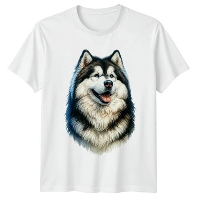 Alaskan Malamute T-Shirt Hundeliebhaber Tierbesitzer Geschenk für Sie und Ihn