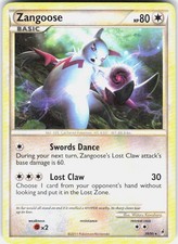 Zangoose 39/95 Rare Call of Legends Pokemon Lightly Played on eBay