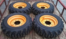 4-10-16.5 Sks-1 Skid Steer Tiresrims 8 Lug For Case Mustang More -10x16.5 4-10-16.5 Sks-1 Skid Steer Tiresrims 8 Lug For Case Mustang More -10x16.5