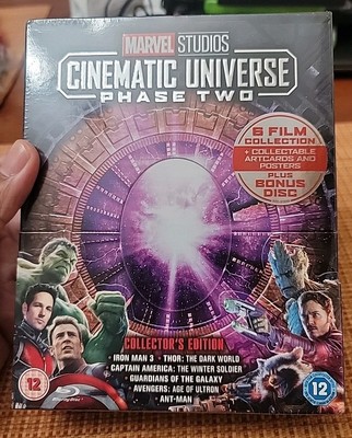 BLU-RAY Marvel Studios Cinematic Universe Phase Two Collector's Edition NEW