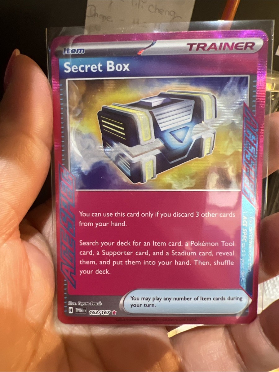 Pokémon TCG Secret Box 163/167 - Twilight Masquerade ACE SPEC Rare