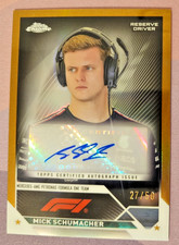 2023 Topps Chrome Formula 1 Racing Cards Checklist and Odds 22