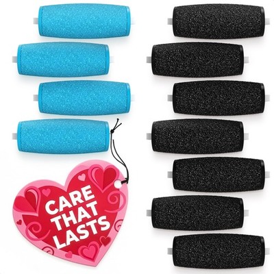 11 Pcs Replacement Rollers for Electric Foot Callus Remover Tool - 7 Extra Co...
