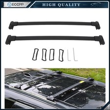 For 11-21 Jeep Grand Cherokee Roof Rack Cross Bar Luggage Carrier Black For 11-21 Jeep Grand Cherokee Roof Rack Cross Bar Luggage Carrier Black