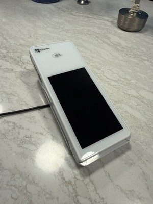Clover Flex Series POS Credit Card Terminal White Secure Payment Device