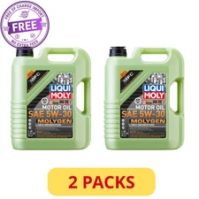 2 Pack Liqui Moly Molygen New Generation SAE 5W-30, 5 L Friction & Wear Reducing