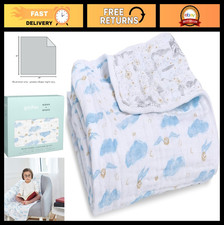 Muslin Baby Dream Blanket for Newborns Toddlers, Unisex Nursery Crib Bedding,