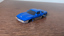 Tomy AFX '84 Chevrolet Corvette Slot Car Body, Vibrant Color, Straight Posts