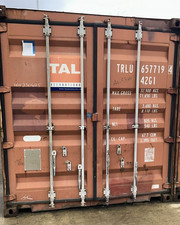 40FT HIGH USED STORAGE SHIPPING CONTAINER WIND & WATERTIGHT COLLECTION ONLY