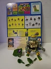 Vtg 1989 TMNT Metalhead 100% COMPLETE  MINT CHROME (GOLD) FULL BACKERCARD MINT