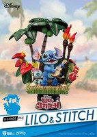 Lilo & Stitch D-Stage 004 Stitch Rerun Pvc Figur Beast Kingdom