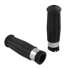 Oldschool Griffe 1 Zoll Lenker Vintage für Harley Sportster Dyna Softail Touring