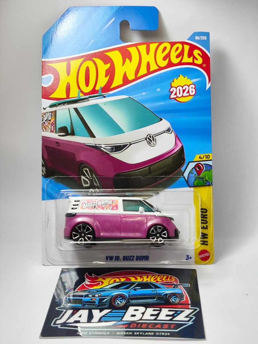 Hot Wheels Volkswagen ミニカーセット Amazon.com: Hot Wheels Volkswagen Series 6/10 Volkswagen Caddy 177