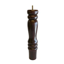 12 Inch Tall Round Wooden Furniture Legs ( Pack of 4)