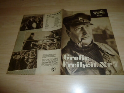 Progress Filmprogramm 134/60 - Große Freiheit Nr 7 - 60er 60s Programmheft