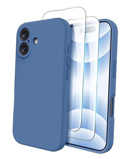 Compatible with iPhone 16 Case, Compatible with MagSafe, Shockproof Blue