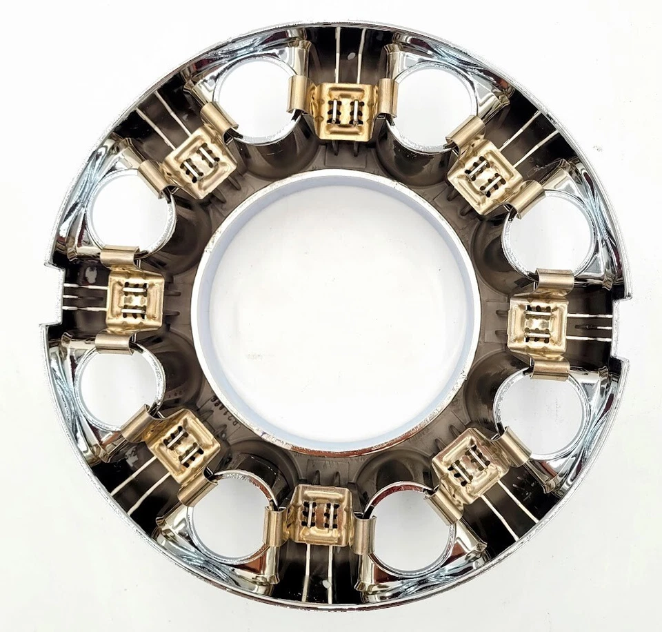 OEM 2017-2024 Ford F250 Super Duty Front Chrome 8 Lug Center Cap - HC3C-1A096-HC - Image 4 of 4