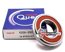 NACHI 6006 2NSE NR BALL BEARING, RUBBER SEALED  SNAP RING 30x55x13mm