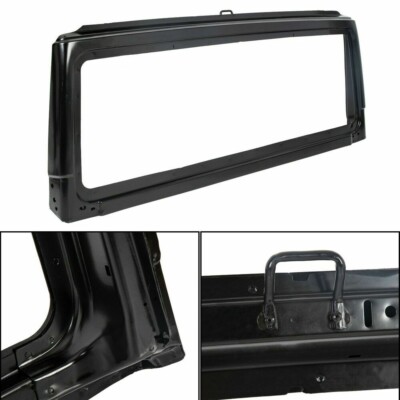 フロントシェル 見本 Black Front Windshield Frame For 2003 -2006 Jeep Wrangler TJ
