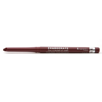 2 RIMMEL EXAGGERATE FULL COLOUR LIP LINER 022 RAPTURE LOT OF 2 