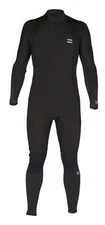 Billabong Men's Absolute 3/2mm Back Zip Full Wetsuit - Black - New