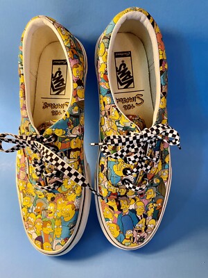 vans shoes women men tie up, The Simpsons Theme great