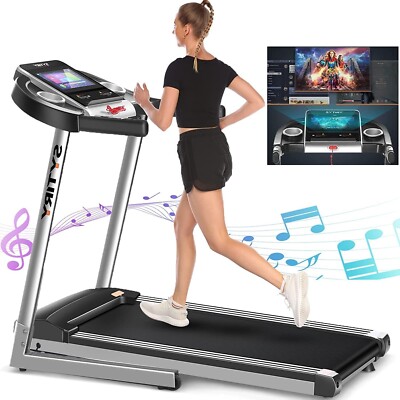 3.25HP Folding Electric Treadmill Cardio Running Machine Incline for Home Gym~ 