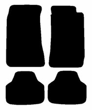 Tailored For Nissan Datsun 280ZX 1978-1983 Black Premier Car Mats Autostyle