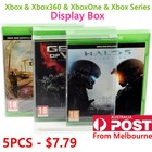 5 x Xbox One & Series X|S Game Box Protectors | Display Case Sleeves