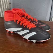 Adidas Predator FG Club Sock Youth Firm Ground Soccer Cleats IG7742 Pick Size