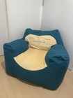 Pokemon Snorlax Cellutane Bean Bag Sofa Dark Blue Washable Cover Seat Cushion