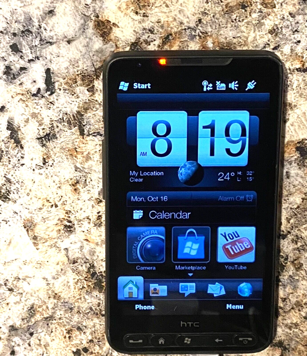 HTC HD2 T8585 WiFi Windows Mobile Touch Smartphone cell phone, no return |  eBay