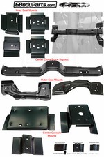 78-87 Regal Cutlass SEAT Center CONSOLE Floor Pan Mounting Brace BRACKET Support
