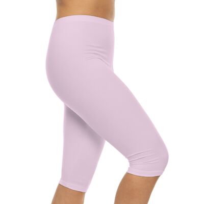 Light Pink Women’s Capri Leggings (AOP)