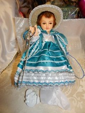 Ni o Pescador Ropa Nino Dios, baby Jesus clothes set medida 25 cms